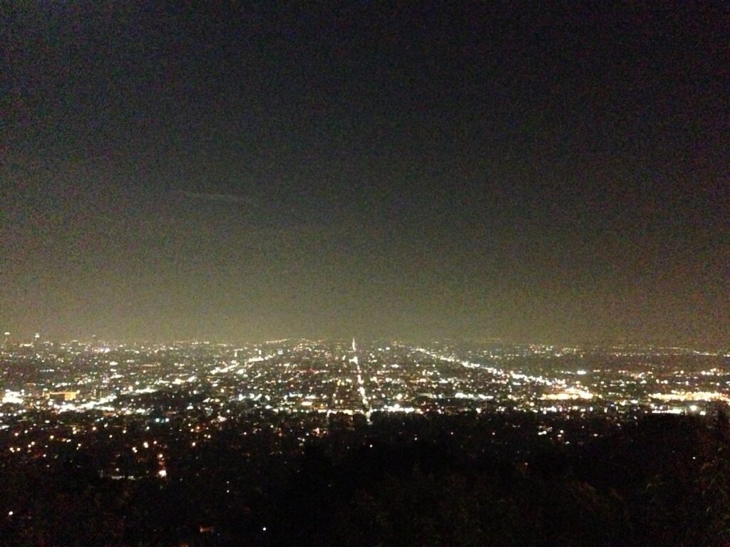 グリフィス天文台（夜景）