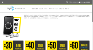 H2O wireless（日本語）