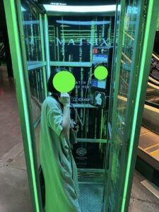 MATRIXの電話ボックス