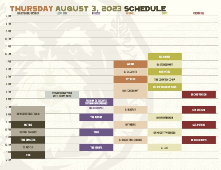 森の中のフェス「Pickathon 」in ポートランド | WEST COASTER
