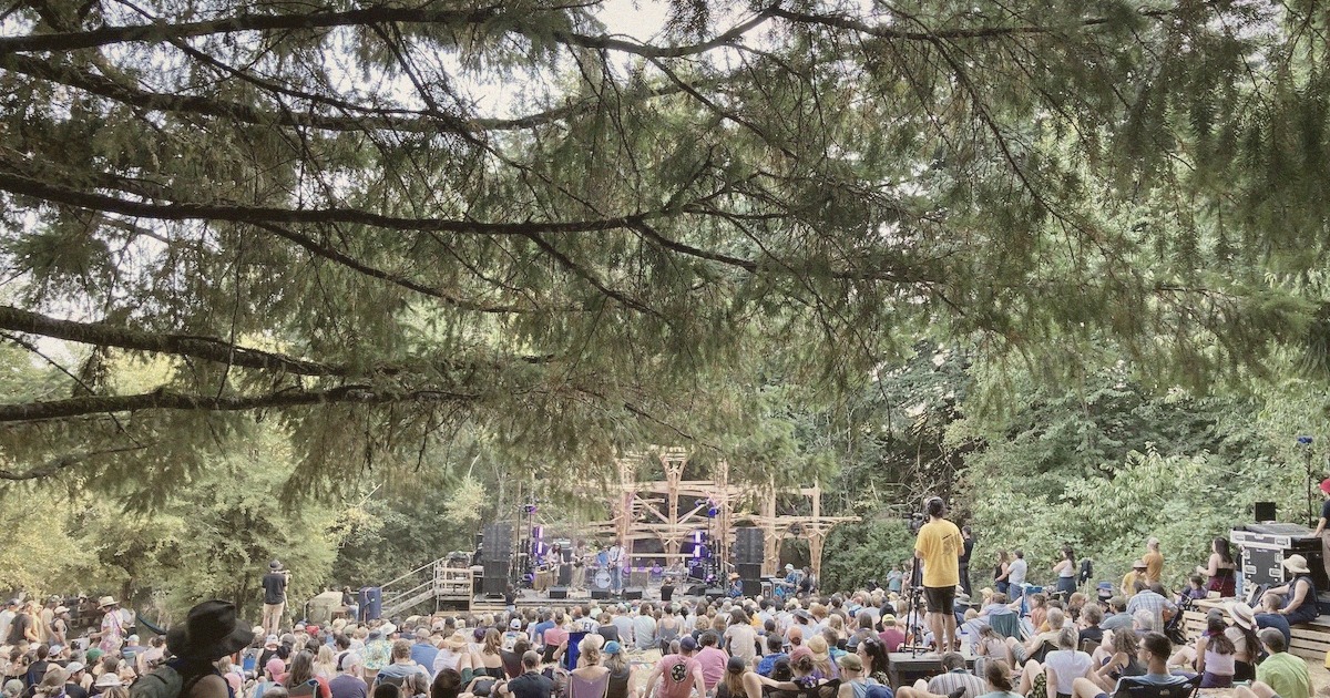 森の中のフェス「Pickathon」in ポートランド