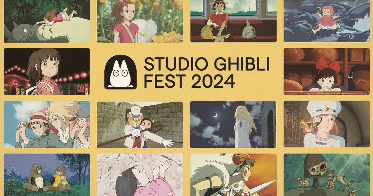 2024年のスタジオジブリ祭の上映作品が発表されました！