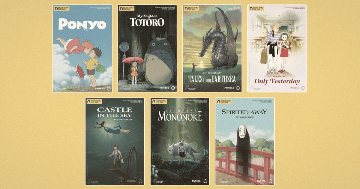 2026年のスタジオジブリ祭の上映作品は7作品